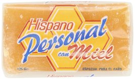 Hispano Personal con Miel 4.4 oz [Honey Soap] Pack of 12 Bars - $4.89+