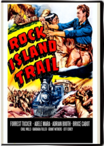 Rock Island Trail 1950 DVD Forrest Tucker, Adele Mara, Bruce Cabot, Adrian Booth - £9.14 GBP