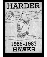Vintage Harder Elementary School 1986/1987 Yearbook - Original - $353.31 MXN