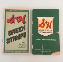 Vintage 50s S&H Green Stamps books