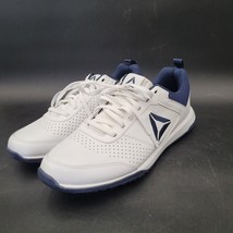 New NOB Reebok CXT TR Mens Sports Shoes Sneakers Size 9.5 White Navy Blu... - $44.54