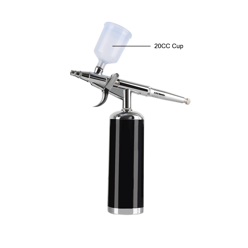 Portable Mini Airbrush Compressor Kit Dual-Action Air Brush Pen Gravity Feed Mak - £164.29 GBP