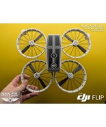 DJI Flip Racing Stripes With Battery Decals Number #1-3 Sticker Skin - $189.11 MXN
