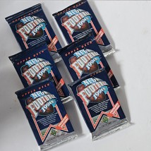Lot of 6 1991 Upper Deck NFL Football Premiere Edition 12 Card Packs - £7.47 GBP