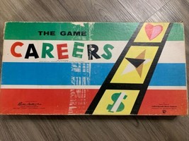 Vintage 1957 The Game Careers Board Game Parker Brothers Complete - £43.72 GBP