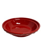 Longaberger Woven Traditions Pie Pan Tomato Red 6&quot; - $19.94
