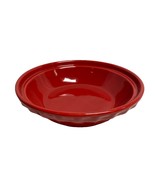 Longaberger Woven Traditions Pie Pan Tomato Red 6&quot; - $366.40 MXN