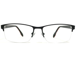 Robert Mitchel Eyeglasses Frames RMXL6001 BK Rectangular Half Rim 59-18-150 - £44.56 GBP