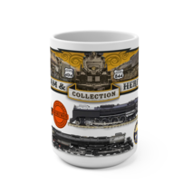 Union Pacific Big Boy 414 And 844 Railroad Coffee 15 Oz Mug Collection, ... - $9.49