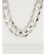14k White Gold Cuban Link Chain Necklace - $6,723.94 CAD