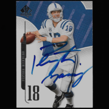 Peyton Manning autograph signed 2008 Upper Deck card #28 Colts Nice! - £57.13 GBP