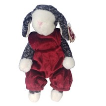 LILLY the Lamb 1993 Toy Beanie Baby- 8"  Velvet Suit Outfit TY Attic Treasure - $12.59