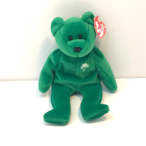 TY Beanie Baby Erin The Irish Green Bear.  DOB March 17, 1997, Retired. - £5.44 GBP