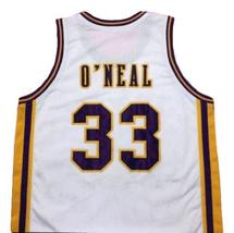 Shaquille O'Neal #33 College Basketball Jersey New Sewn White Any Size image 2