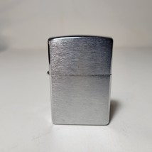 Zippo 2006 Brushed Chrome Lighter | Near Mint / Unused Condition | Minor Storage - $9.49