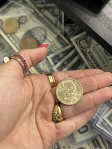 2008 P John Quincy Adams Presidential 1$ Dollar Coin Nearly Flawless! Do... - $467.50