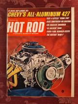 Rare HOT ROD Car Magazine December 1968 Chevy Aluminum 427 Dick Smothers Racing - £17.31 GBP