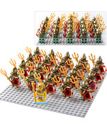 Atlantis Portal Emperor Army Custom LEGO Minifigure Toy Set 21Pcs - $32.99
