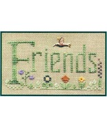 Friends K002 cross stitch kit Elizabeth's Designs  - £10.59 GBP