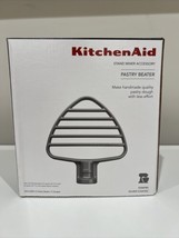 KitchenAid Pastry Beater KSMPB5 Silver Coated with Scraper for 4.5 QT &amp; 5 QT NEW - $31.78