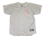 Chicago White Sox Vintage Mother&#39;s Day Pink Pinstripe Jersey Sz Medium M... - £41.00 GBP