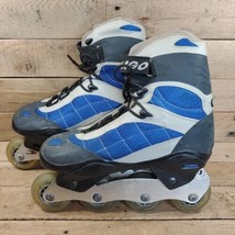 Chicago Inline Skates ABEC5 Bearings SZ 10 Women Inline Skates Black Blue Gray - £21.16 GBP