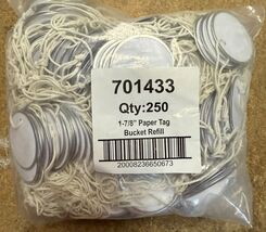 250 PK~ Hillman Labeling ID KEY RING Split 1-7/8&quot; Dia. Organize PAPER TA... - €25,82 EUR