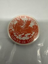 The Heralds&#39; Museum Tower Of London 1.5” Pin Back Button - £6.06 GBP