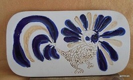 Mid Century Modern Vintage Clay Plaque Bird Owl ? Hand Made Bennington Pottery - £31.97 GBP