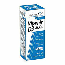 HealthAid Vitamin D3 200IU Drops 15ml - £8.78 GBP