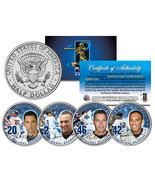 YANKEES CORE FOUR 4-Coin Set JFK Half Dollars US - JETER MARIANO POSADA ... - £16.81 GBP