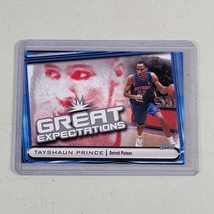 Tayshaun Prince Card #GE-TP Detroit Pistons 2004-2005 Topps Great Expect... - £6.63 GBP