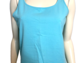 NWT Talbots Women's Tank Top Large Aqua - $15.19