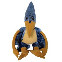 Build A Bear Blue Pterodactyl Flying Dinosaur Plush Stuffed Animal 2009 18&quot; - $35.64