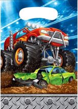 Monster Truck Rally Favor Bags (8) - $3.94