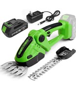 The Soyus Cordless Grass Shear Is A Handheld Hedge Trimmer That Can Be U... - $51.98