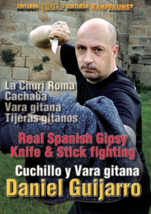 Real Spanish Gypsy Knife &amp; Stick Fighting DVD by Daniel Guijarro - $26.95