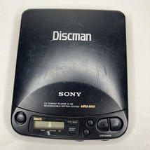 Sony Discman D-125 Portable Black CD Compact Player Mega Bass For PARTS ... - £14.20 GBP
