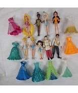 Disney Princess Magic Clip dolls set Little Kingdom dresses Rapunzel Tia... - $70.00