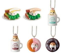 Cafe de Hamster Sweet Mini Figure Keychain - $12.99+