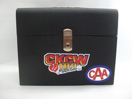 VTG Climax Hamilton Metal Products Deep Black Lunchbox Lunch Box 10&quot;x12.5&quot;x5.5&quot; - £37.05 GBP