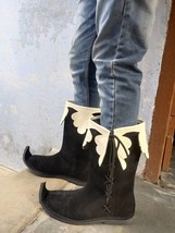 Medieval Leather Boots Renaissance Mens Boots | Gothic Mens shoes  | Vik... - $104.56 CAD