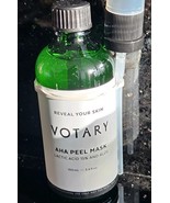 £70 Votary Reveal Skin Mask Sensitive Resurfacing Peel  Lactic Acid  Aloe 100ml - $6.05