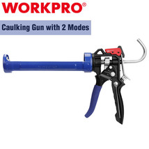WORKPRO Caulking Gun, Adjustable Hand Caulk gun, No Dripping Regulating ... - £38.45 GBP