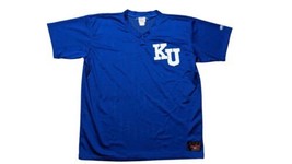Vintage Rawlings Kansas University Jayhawks AUTHENTIC Baseball Jersey Size XXL - $28.50