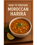 Preparing the world-famous Moroccan harira soup - $0.99
