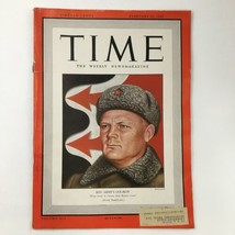 Time Magazine February 22 1943 Vol. 41 No. 8 Russia Red Army&#39;s Filipp Golikov - £14.90 GBP