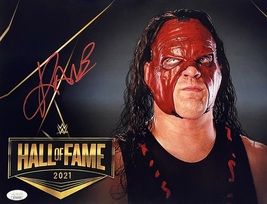 Kane Signed Autographed 11x14 Photo Hall Of Fame 2021 Wrestling Jsa Certified - £71.93 GBP