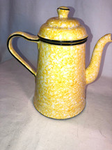 Stangl Yellow Town And Country Coffee Pot With Lid Mint - £31.37 GBP