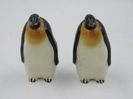 Vintage Bone China Miniature Penguin Family of Two Japan - £11.80 GBP